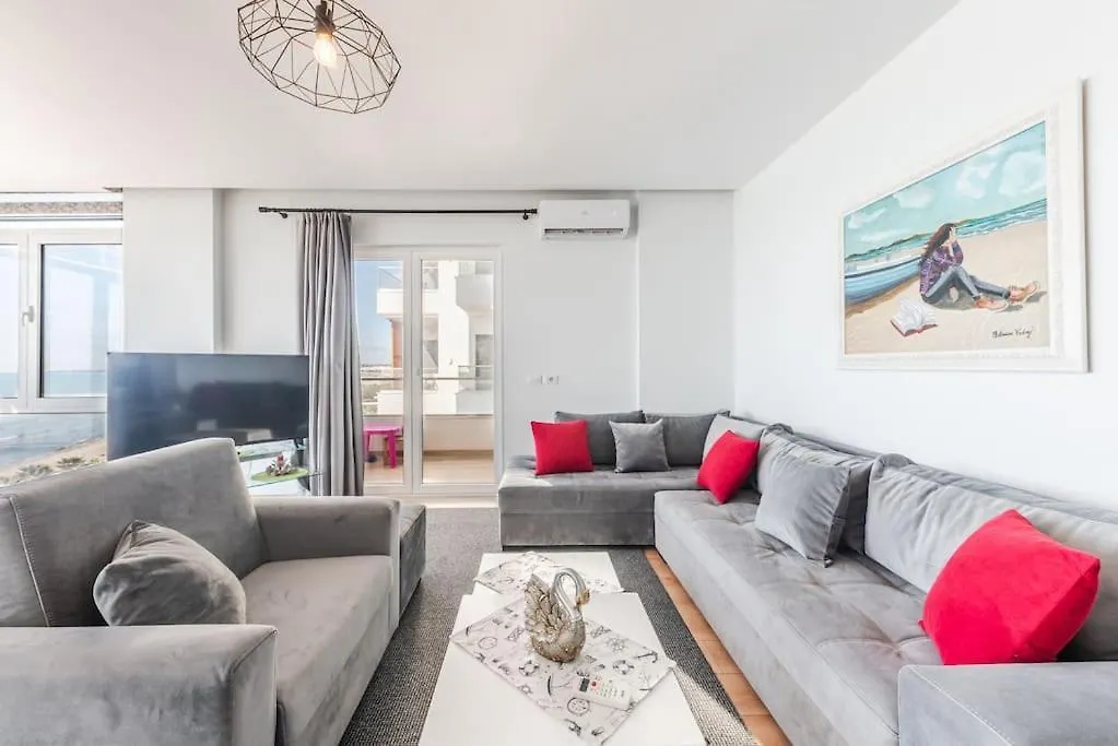 Lägenhet Seaview Luxury Suite By Ps Golem  Albanien